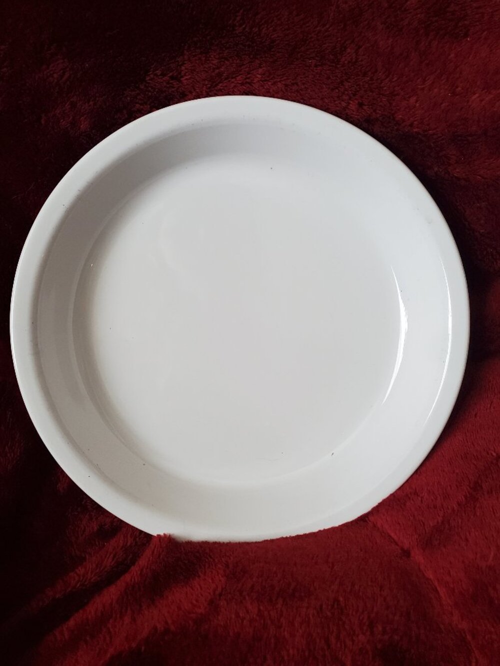 Corning Ware Frost WhiteP309 9x1 1/4" Pie Dish